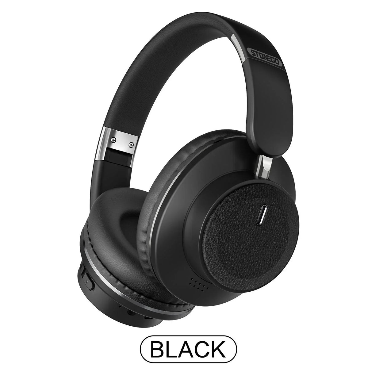 Bluetooth Headphones Wireless Headset Over Ear Foldable Portable Fashion Aesthetic Hi Fi Stereo Sound BT 5.3 Dual Mode Connectivity 24H Battery Fast Charging For Travel Gaming Music Streaming Photographers Students Commuters