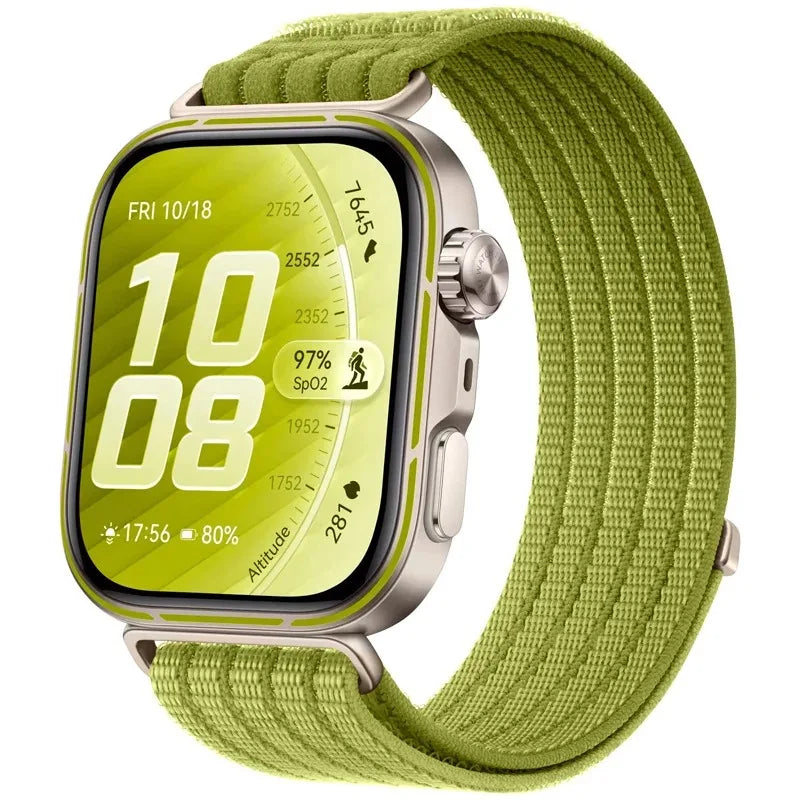 Official Nylon Braided Strap for Huawei Watch Fit 5/5 Pro Breathable Bracelet Watchband Huawei Watch Fit 4 Pro/4/3 Accessories