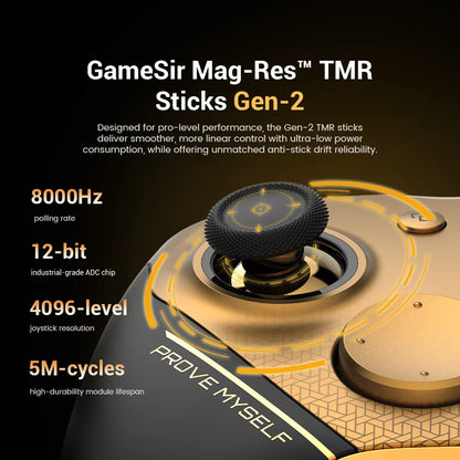 GameSir G7 Pro 8K Champion Edition Gaming Controller, Wireless Bluetooth Gamepad for Nintendo Switch 2, Android, iOS, PC, Steam