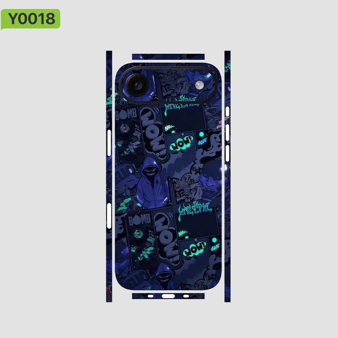 Premium Vinyl Skin Wrap for iPhone 17 Air Custom Protective Decal  Back Flim Collection