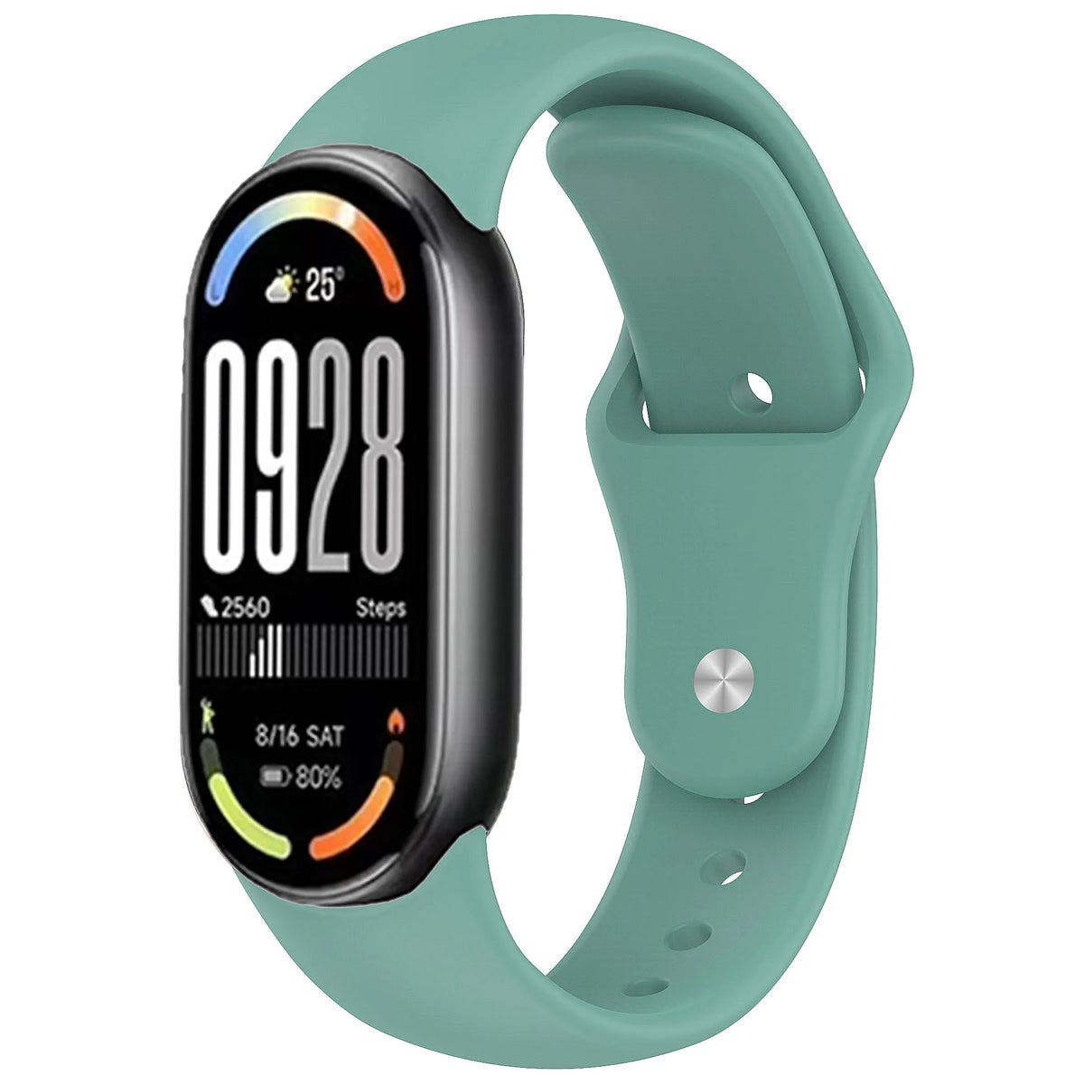 Soft Silicone Strap for Xiaomi Mi Band 10 9 8 NFC Smart Watch Sport Replaceable Bracelet Correa for Mi Band 11 Breathable Strap