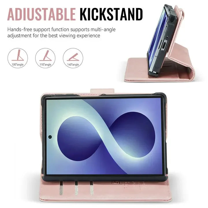Galaxy Z Fold8 2 In1 Detachable Flip Cover Leather Wallet Case For Samsung Galaxy Z Fold 8 Magnet Card Slots Holder Wallet