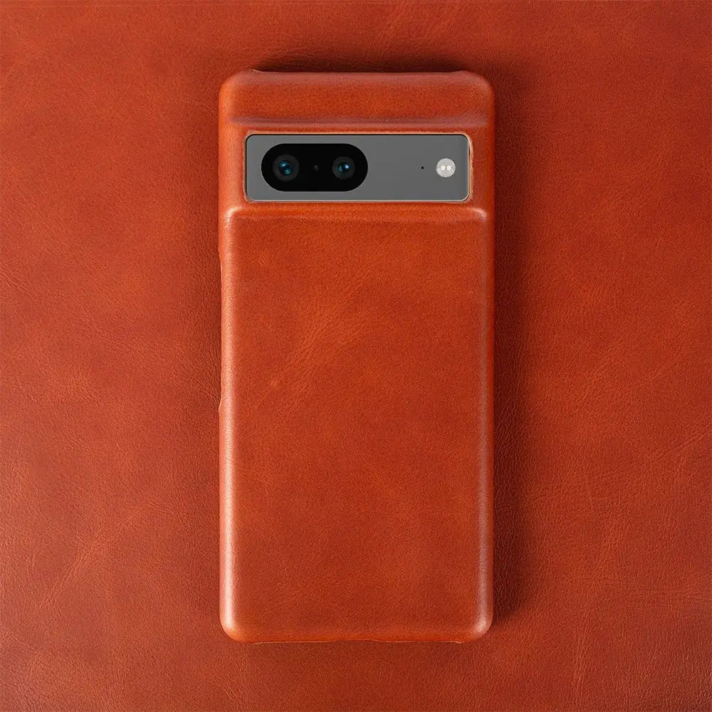 For Google Pixel 7 Case Luxury Oil Wax Genuine Leather Cover Pixel 6A 8Pro 7Pro 5A Capa Protective Etui Back Coque Carcasa Shell