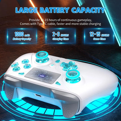 Wireless Controller for PlayStation 4/PS4 Pro/Slim/PS3/PC/IOS/Switch Gamepad Turbo Dual Shock Vibration 6Axis Gyro Game Joystick