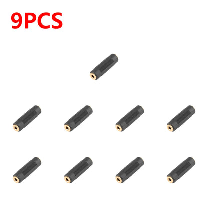 3.5 Mm Female To 3.5mm Female Jack Stereo Connector Coupler Adapter Audio Extension Cable for MP3 DVD Headphone Car