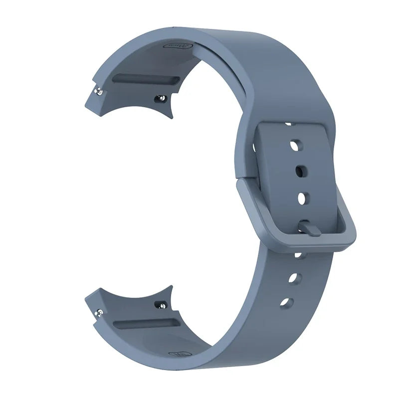 Silicone Strap For Samsung Galaxy Watch 4/5/6/7 40mm/44mm Pro 45mm Band No Gap Bracelet Belt Watch 4 6 Classic 47mm/46mm Correa