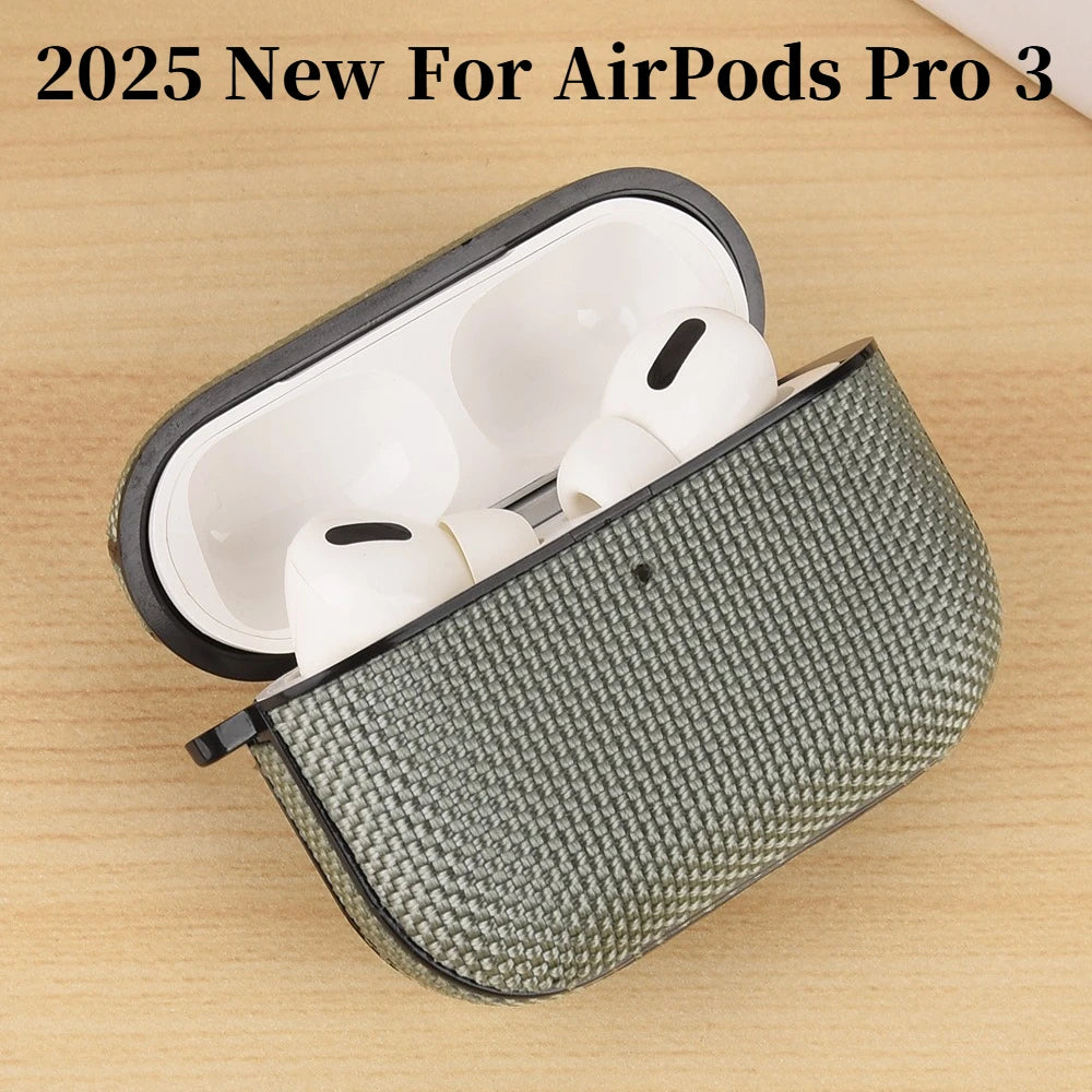 Cover For Airpods Pro 3 USB C Cases Wireless Earphone Case For AirPods Pro3 Pro 3rd Generation 2025 Protective Sleeve With Hook