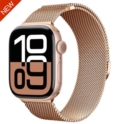 Milanese Strap for Apple Watch 44mm 40mm 45mm 41mm 46mm 42mm 49mm Metal Bracelet iWatch Series 12 11 10 Ultra 9 8 7 6 5 SE3 band