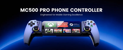 Beboncool Handy Controller for Iphone/Android/Switch 2/Switch/Oled, Mobile Controller with Rgb Light, Hall Effect Joystick