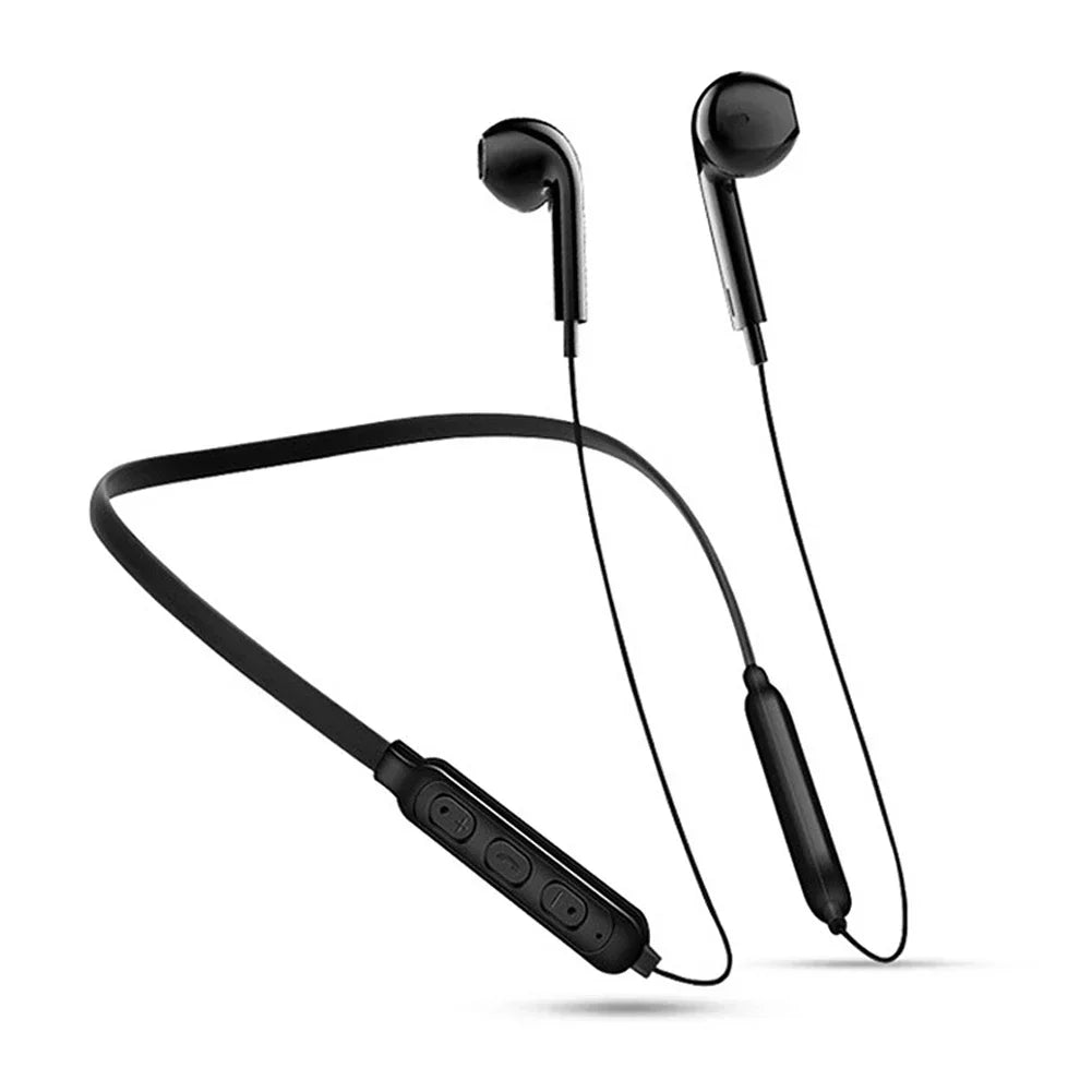 B7 Wireless Bluetooth Earphones Hanging Neck Headset Sweatproof Sports Headphone Stereo Neckband Earbuds for Smartphone Huawei