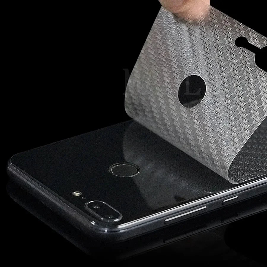 3D Curved Back Carbon Fiber Sticker Film For Samsung Galaxy S23 S22 S20 S21 Ultra S10 S9 Plus Full Cover Matte Screen Protectors