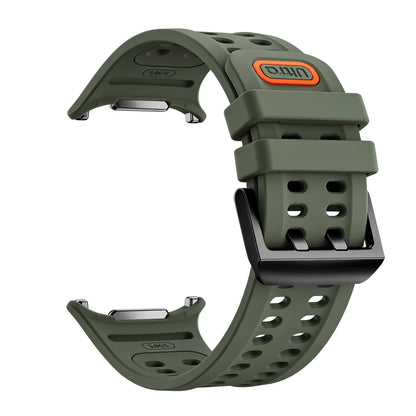 Soft Silicone Straps For Samsung Galaxy Watch Ultra 2 1 47mm Marine Band For Galaxy Watch Ultra 2024 2025 2026 Breathable Belt