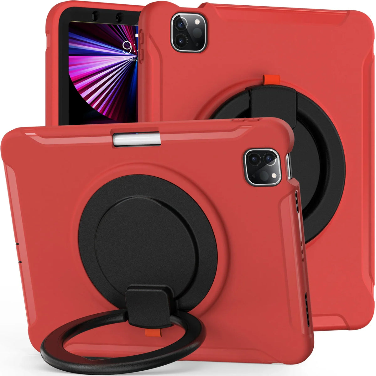 Stand Tablet Case For iPad 2025 Pro 13 11 Mini Air 3 4 5 6 7 8 9 10th 11th Generation 10.9 12.9 inch Handle Shockproof Cover