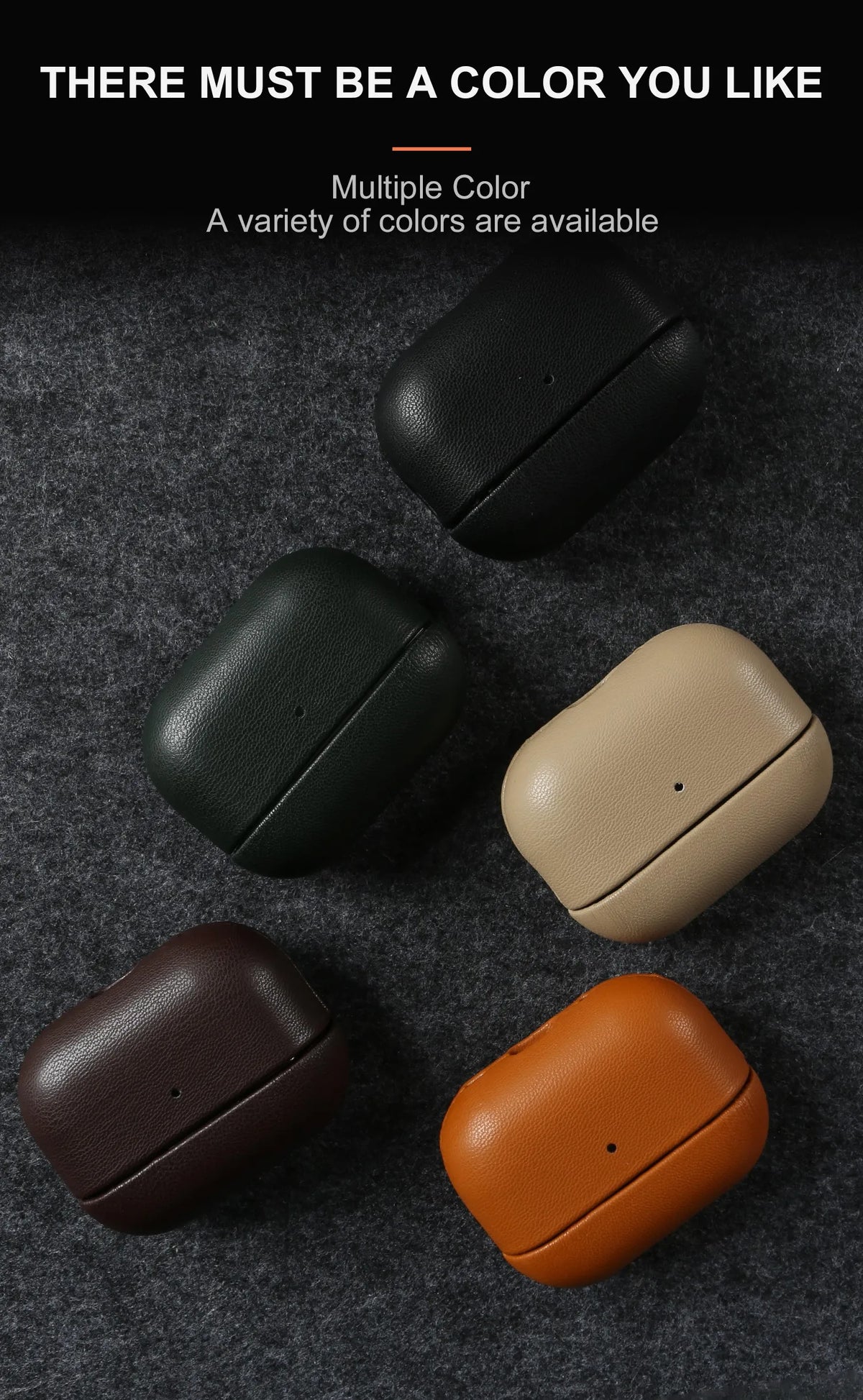 Biobased Eco-Friendly Leather Case For Airpods Pro 3 Airpods4 5 Wireless Earphone Box Headphone Bluetooth Hard Protective Cover