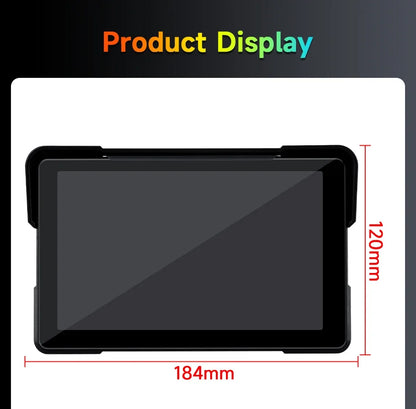 Jansite 5/7 inch Carplay Motorcycle DVR Navigation GPS Wireless CarPlay Android Auto IPX7 Display Screen Portable Moto Monitor