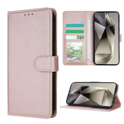 Wallet With Card Slot Magnetic Flip Leather Case For Samsung Galaxy S25 FE S24 Ultra S23 S22 S21 S20 FE S10 Plus S9 Card Bag