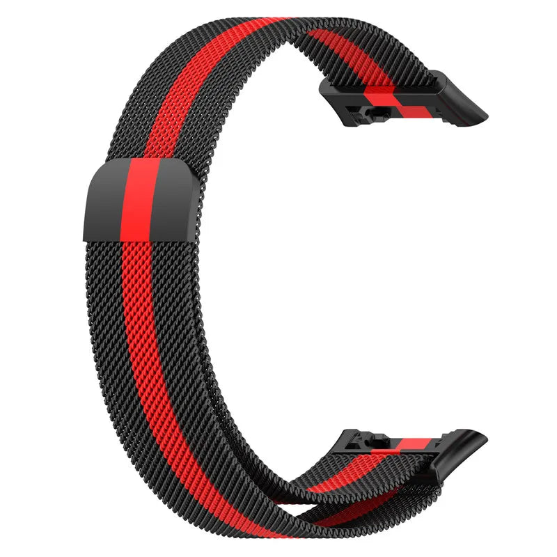 Magnetic Loop Sports Strap For Oppo Watch Free Nfc Smart Watch Replacement Metal Stainless Steel Bracelet Wrist Strap