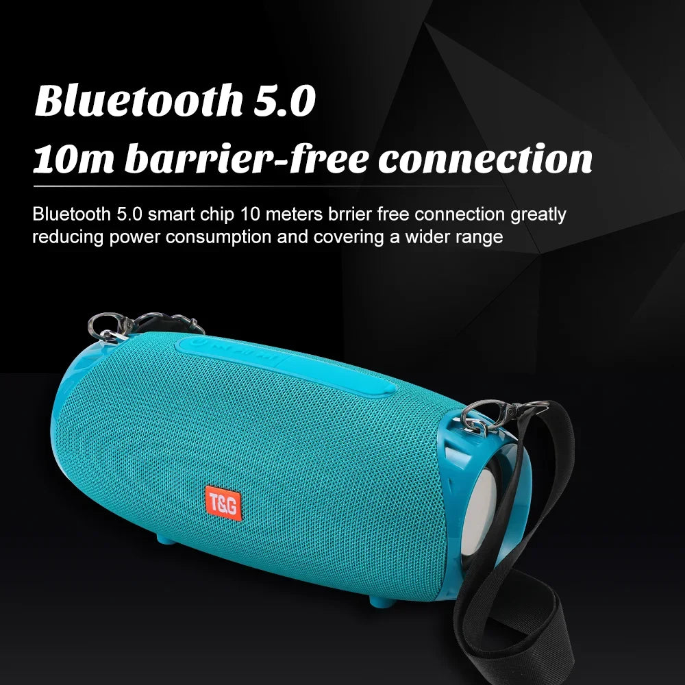 Wireless Subwoofer Portable Bluetooth Speaker Radio FM Waterproof Sound Box Music Caixa De Som Coluna Blootooth Bass Hifi Bocina