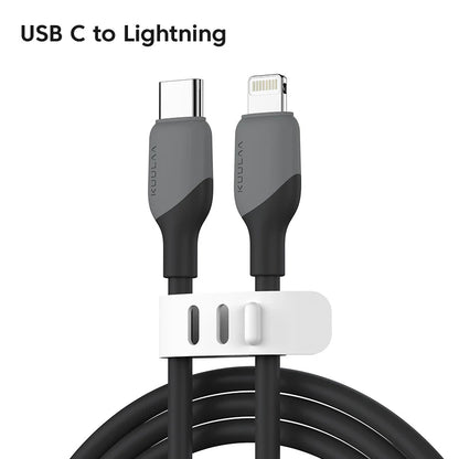 KUULAA USB C to Lightning MFi Cable for iPhone Fast Charging Cable PD 30W USB Type C For iPhone 14 13 12 11 Pro Max X XS XR 8