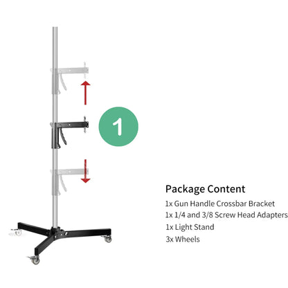Super Stable Stainless Steel Big Tripod 2.8M Foldable Lighting Stand Tripod Photography For Fill Spot Light Softbox Photo Studio