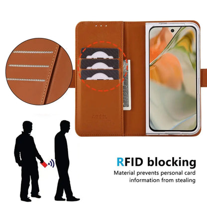 For Google Pixel 11 Pro Fold Case PU Leather Pattern Flip All Inclusive Phone Cover Fingerprint-Resistant Shockproof Bumper