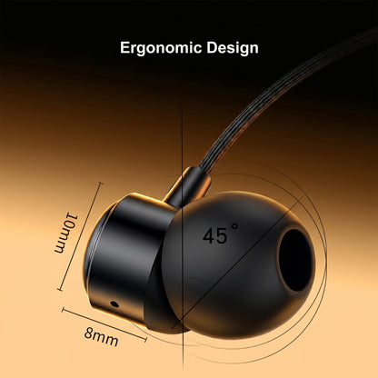 Type C Wired Headphones HiFi Stereo Surround Sound Earphones Music Headset For Samsung Galaxy S25 S24 S23 S22 S21 Xiaomi Realme