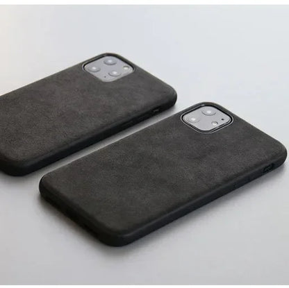 Phone Case Made of Italian Leather for Google Pixel 9 Pro 8 Pro 7 Pixel Fold 8A 7A Luxury Business Artificial Phone Case