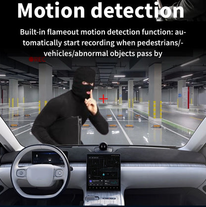 3 Channels Dash Camera For Cars HD 1080P Video Recorder 3 Lnes Front Inside Rear View Camera Night Vision Loop Recording Black B