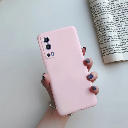 for Vivo Y72 5G Case 6.58" Fashion Candy Color Phone Case for Vivo Y72 Y52 5G Cover Funda Vivo Y 72 52 5G V2041 V2053 Soft Cases