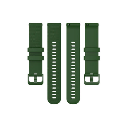 20mm 18 22 Silicone Strap For Garmin Venu SQ Venu 2 Plus Galaxy Smart Watch Band for Xiaomi Huami Amazfit GTR GTS Bip S/U