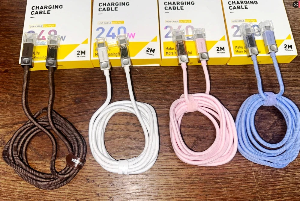 Essager 240W USB C Cable for iPhone 18 17 16 Plus Pro Max Macbook iPad Supercharge Fast Charger Type C Cable for Xiaomi Samsung