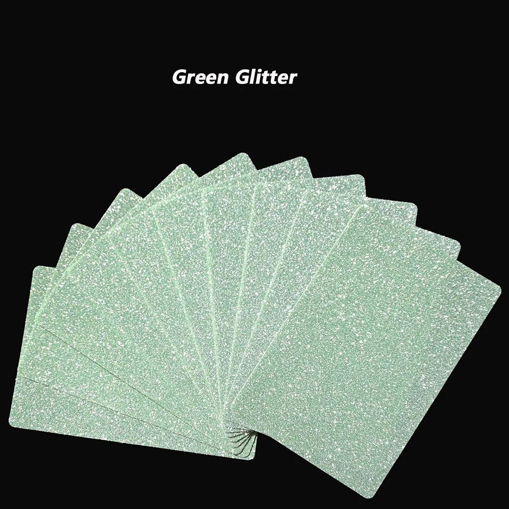 FONLYU 50PCS Bling Glitter Back Skins For iPhone Universal Decorative Rear Stickers For Screen Protector Film Cutting Machine