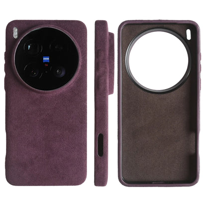 Full Coverage Magnetic for ALCANTARA Case for Vivo X300Pro X200Ultra X90Pro X80 for Magsafe Artificial Leather Suede Phone Cover