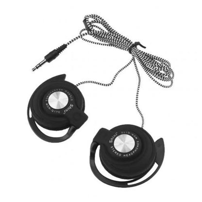 Sports Running FM and Over-ear for Phones/MP3/MP4 HIFI Stereo Wired Headphones Bass Headset Wired Earphone Ear Hanging