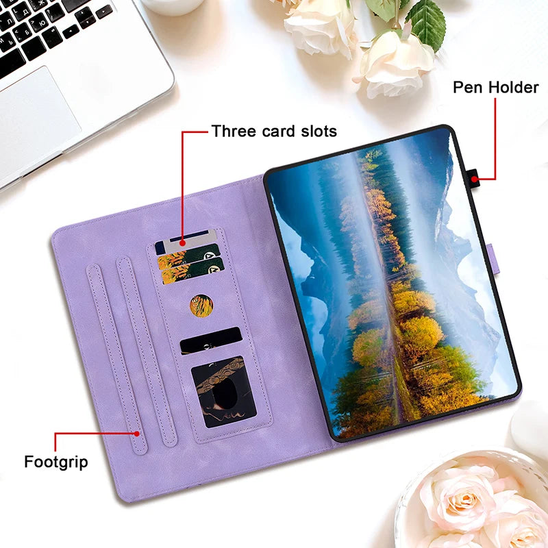 Leather Case for iPad Air 11 13 2024-26 iPad 5th 6th 7th 8th Gen iPad 10.9 2022 11th 2025 Pro 11 2024 9.7 2018 Mini 8 6 Shell