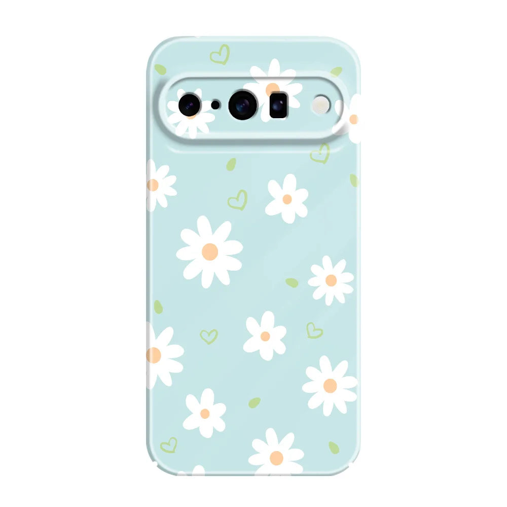 Tender Daisy Phone Case For Google Pixel 10 9 9A 8 8A 7 7A Pro XL 5G Film Hard Cover
