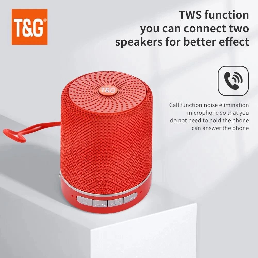 Portable Wireless Mini Subwoofer Bluetooth Speaker Sound Box Music Bass Radio FM Woofer Small Waterproof Caixa De Som Blootooth