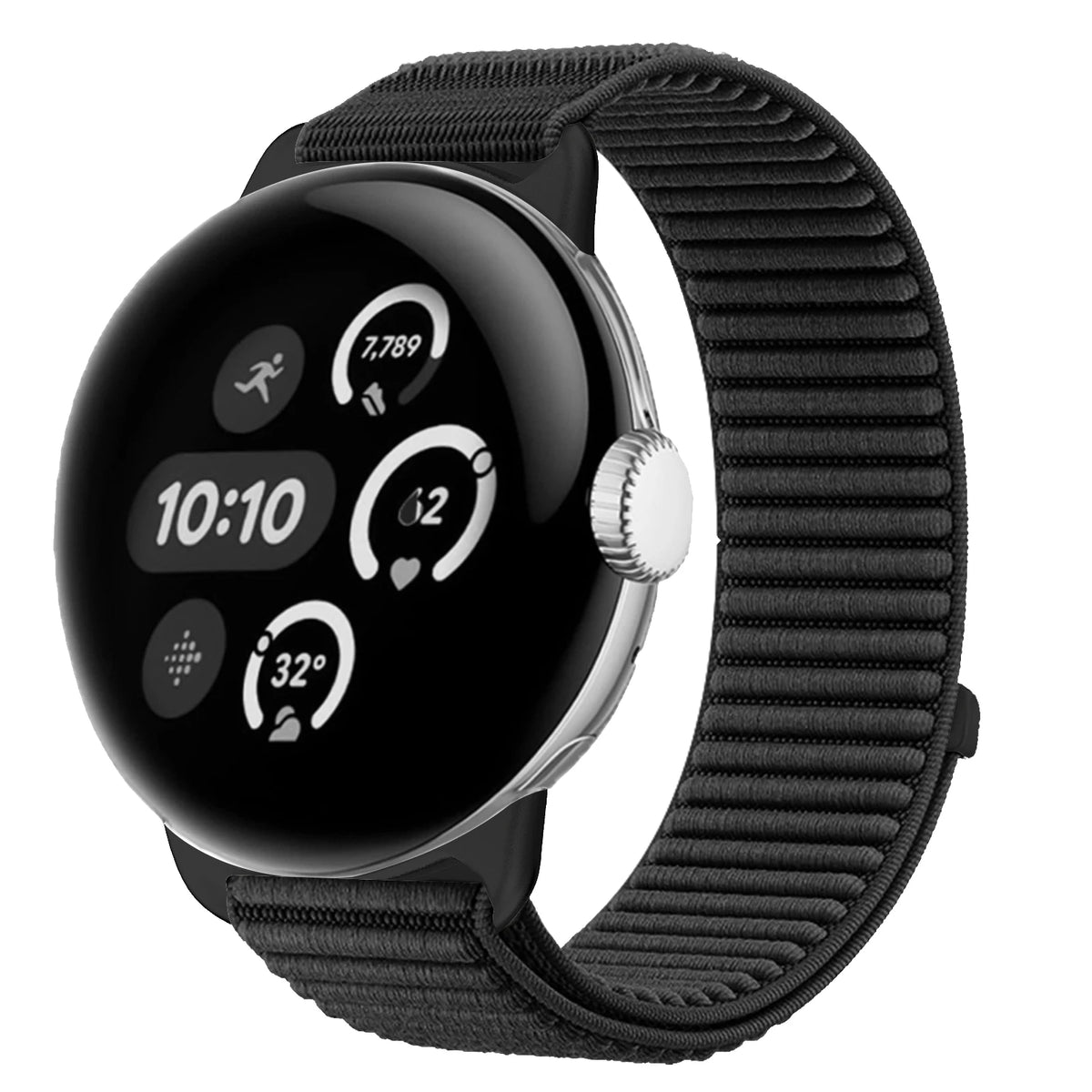 Nylon Loop Strap For Google Pixel Watch 5/4 41mm/45mm Sport Comfortable Wave Bracelet Wristband For Google Pixel Watch 3/2 Belt