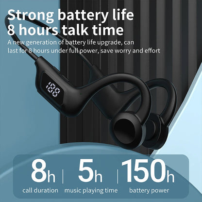 Lenovo Bone Conduction Wireless Earphone Sport Swimming Bluetooth Compatible Headphone Hand-free With Mic For Sports Running NEW
