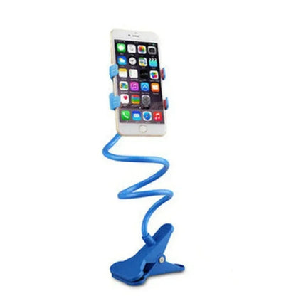 Portable Flexible Lazy Bed Desktop Bracket 360 Clip Mobile Phone Holder Stand Smartphones Desk Bed Mount Stand Base Support 70cm