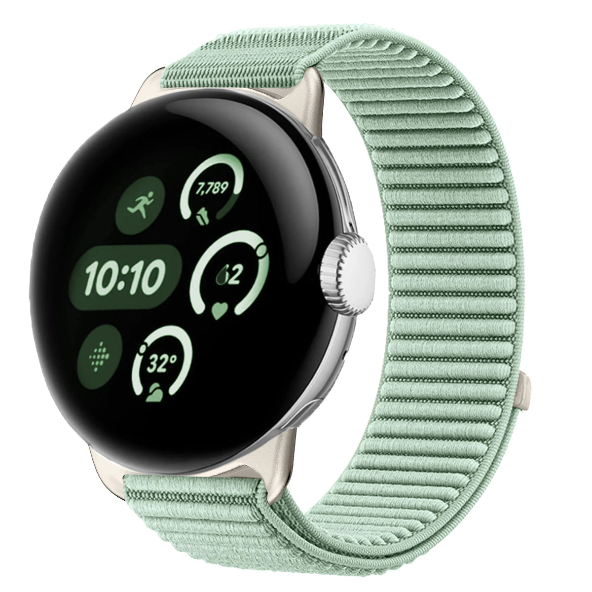 Nylon Loop Strap For Google Pixel Watch 5/4 41mm/45mm Sport Comfortable Wave Bracelet Wristband For Google Pixel Watch 3/2 Belt