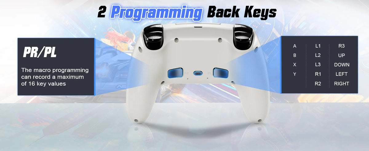 Gamepad For Playstation 5 Wireless Controller PS5 Console Gaming Controller With Turbo Dual Sense Vibrate Programming
