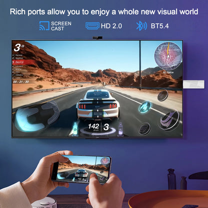 4PCS 2PCS 1PC H96 Max RK3518 Android14.0 Stick Quad Core 4K Wifi6 BT5.4 Voice Assistant Remote Control Media Player Smart TV Box