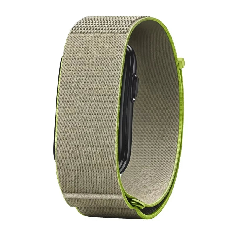 Premium Fabric Strap for Garmin CIRQA Smartwatch Accessories Official 1:1 Nylon Loop Breathable Bracelet Correa For Garmin CIRQA