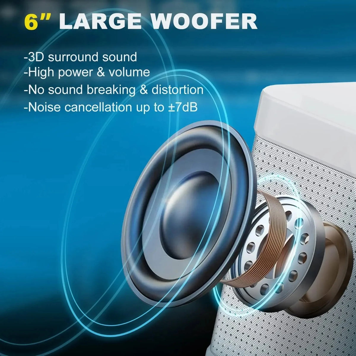 Karaoke Bluetooth Wireless Speaker With Microphone Portable Machine Caixa De Som Sound Box Music Column Blootooth Audio Coluna
