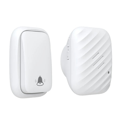 New Long-Range Self Powered Wireless Door Bell No Battery Waterproof 60 Ringtones Kinetic Doorbell EU US UK Plugs Optional