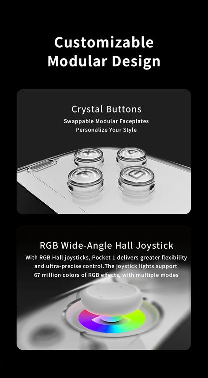 MINILOONG POCKET 1 Handheld Game Console 4''IPS Screen HD Output Open Source Systems OTA Upgrades LOONG OS Console POCKET1 gift