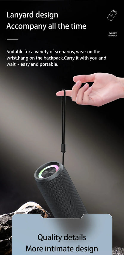 ZEALOT S51 Pro 40W Wireless Speakers, Outdoor Portable Subwoofer Speaker, 5200mAh Battery, 24 Hours Playtime Loud Stereo.