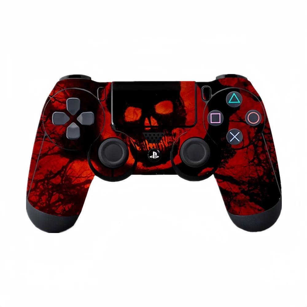 Anti-slip Dustproof Protective Skin Sticker For PlayStation 4 PS4 Game Joystick Controller Accessories Decoration Decal Stickers