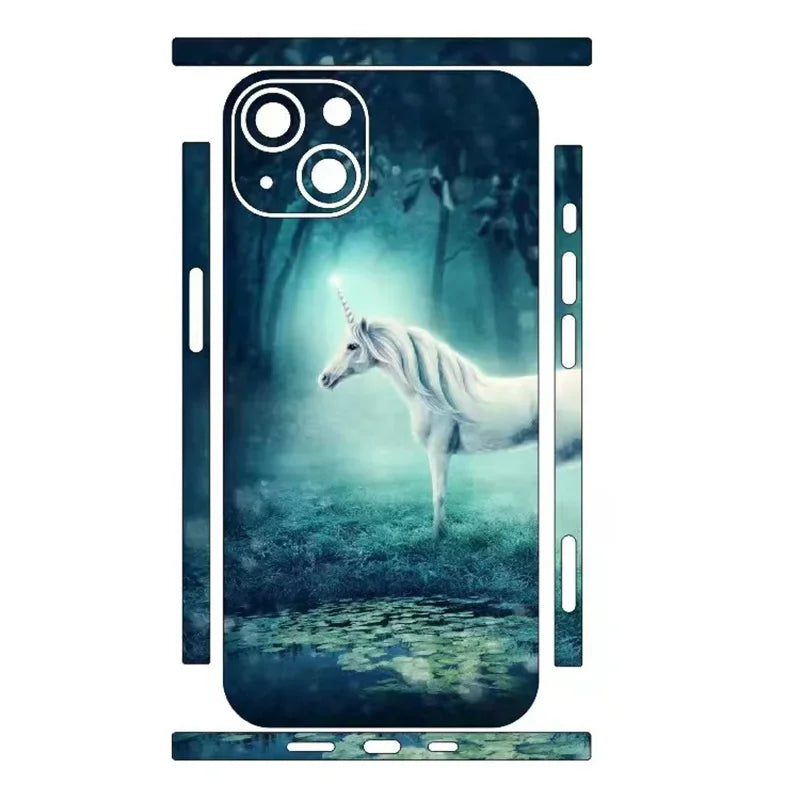 2Pcs Stickers for Iphone 17 Pro Max Iphone 15 Full Cover Stickers Back Film for iphone 15 Pro Max 14 13 12 Skin Stickers